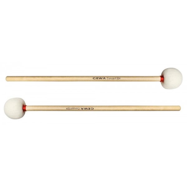 Gewa Beech Timpani Mallets Concert 40mm 